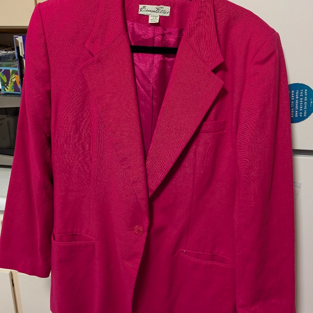 Women's Pink Blazer by Coldwater Creek
